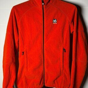 66 North Women’s Tindur Jacket Size Large, Orange